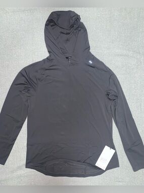 Lululemon NWT License to Train Hoodie L Onyx Grey